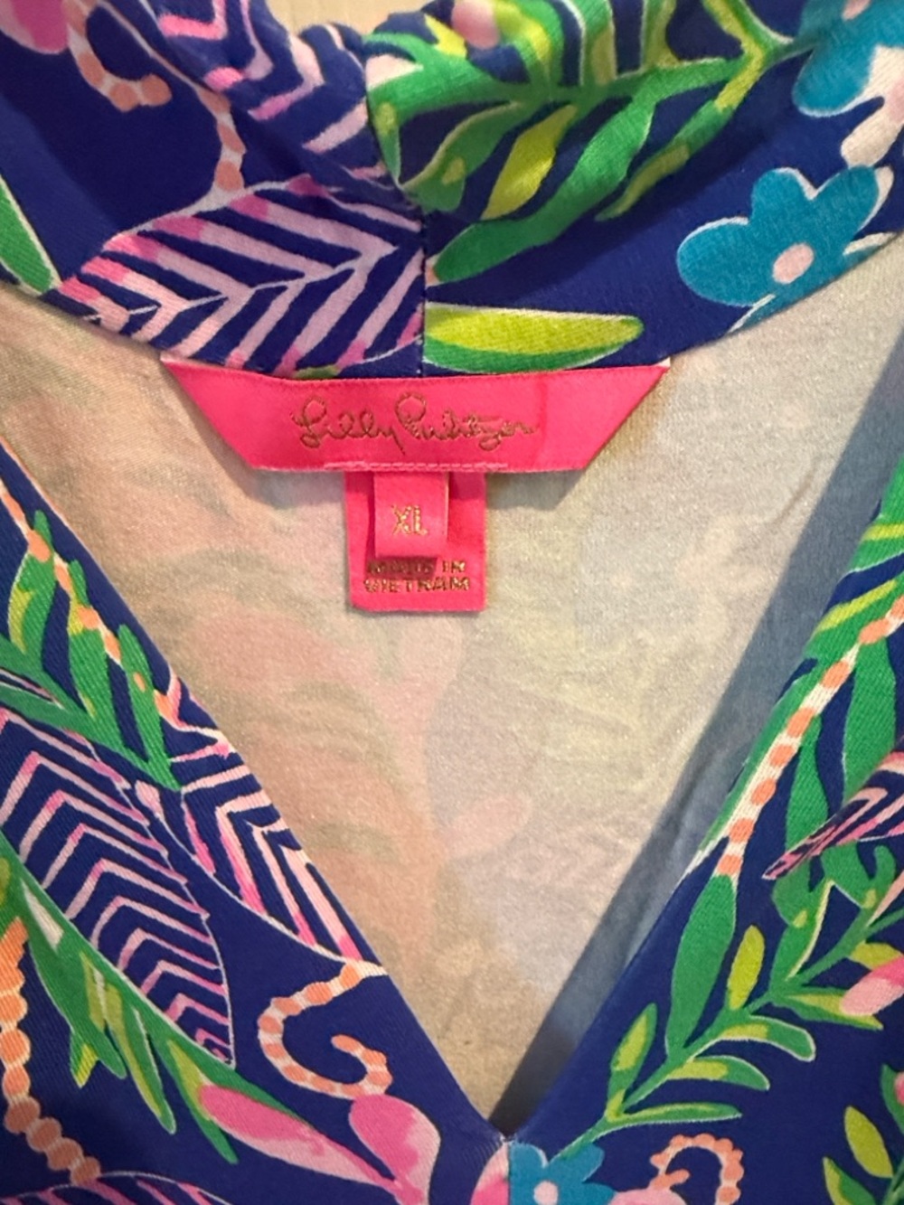 Lily Pulitzer Pearce Maxi Dress - Borealis Blue XL - Picture 8 of 9